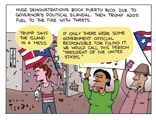 PuertoRicoProtestsTrumpTweets