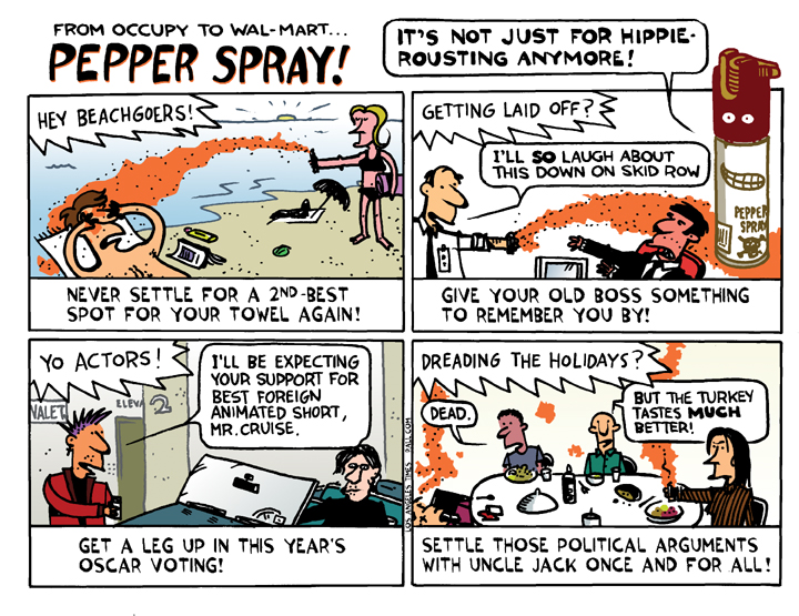 Fun with Pepper Spray