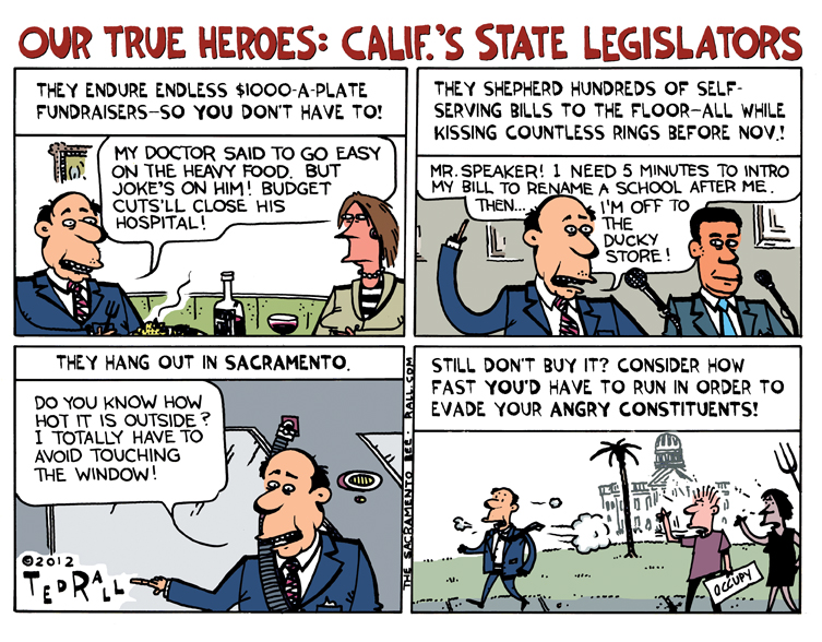 Our True Heroes: California's State Legislators