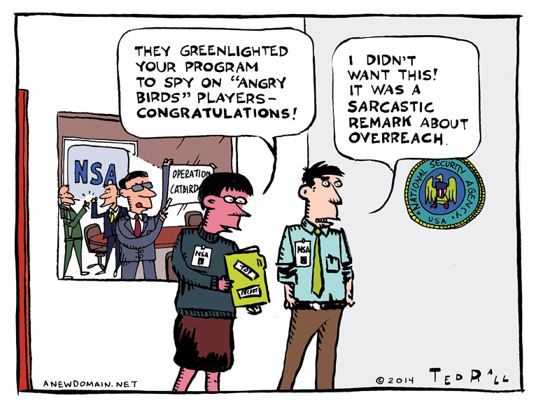 NSA Angry Birds