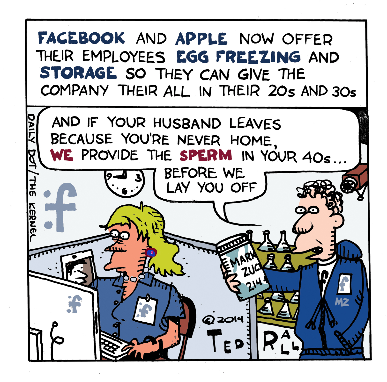 Facebook Apple Egg Storage