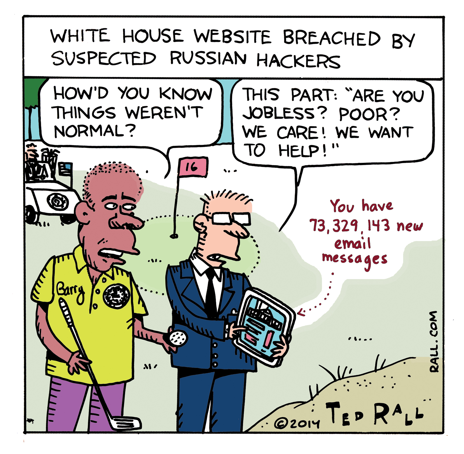 White House Hacked