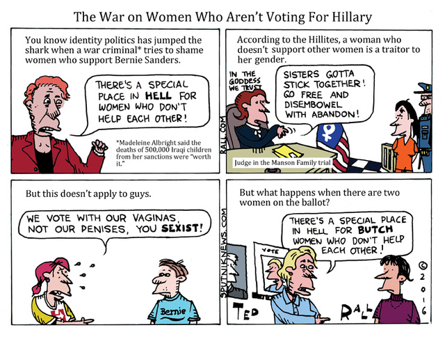 HillaryWaronWomen