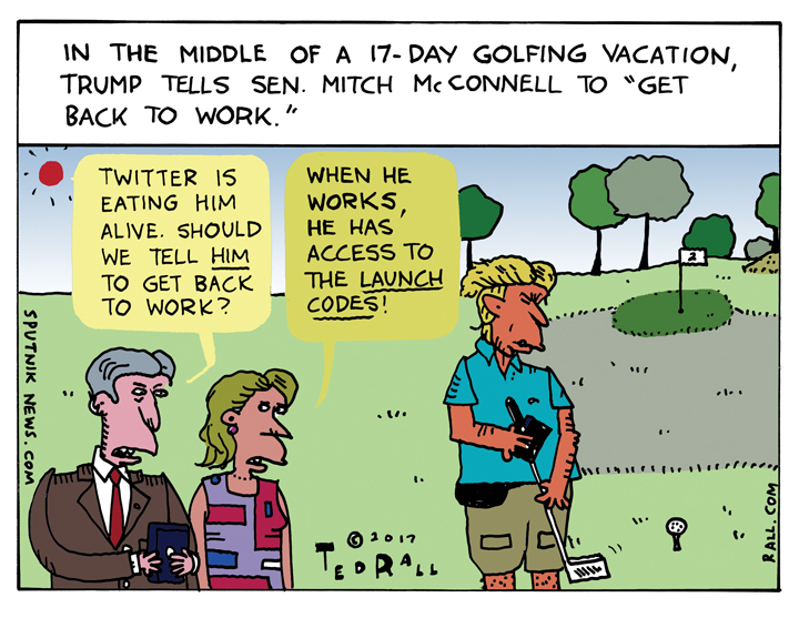 TrumpMcConnellGolf