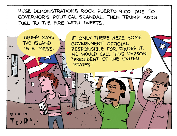 PuertoRicoProtestsTrumpTweets