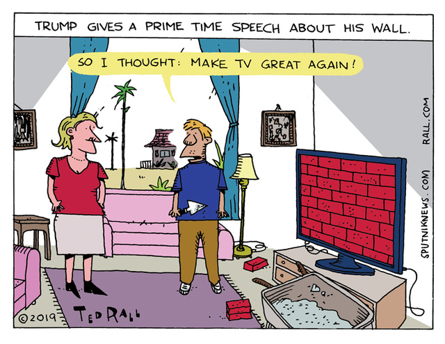 TrumpTVWallSpeech