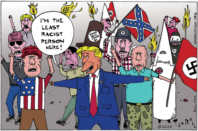 TrumpLeastRacist