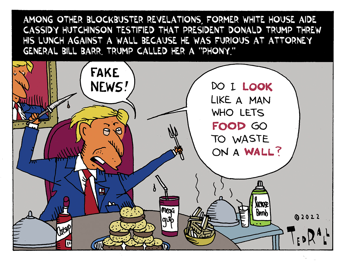 TrumpThrewFood