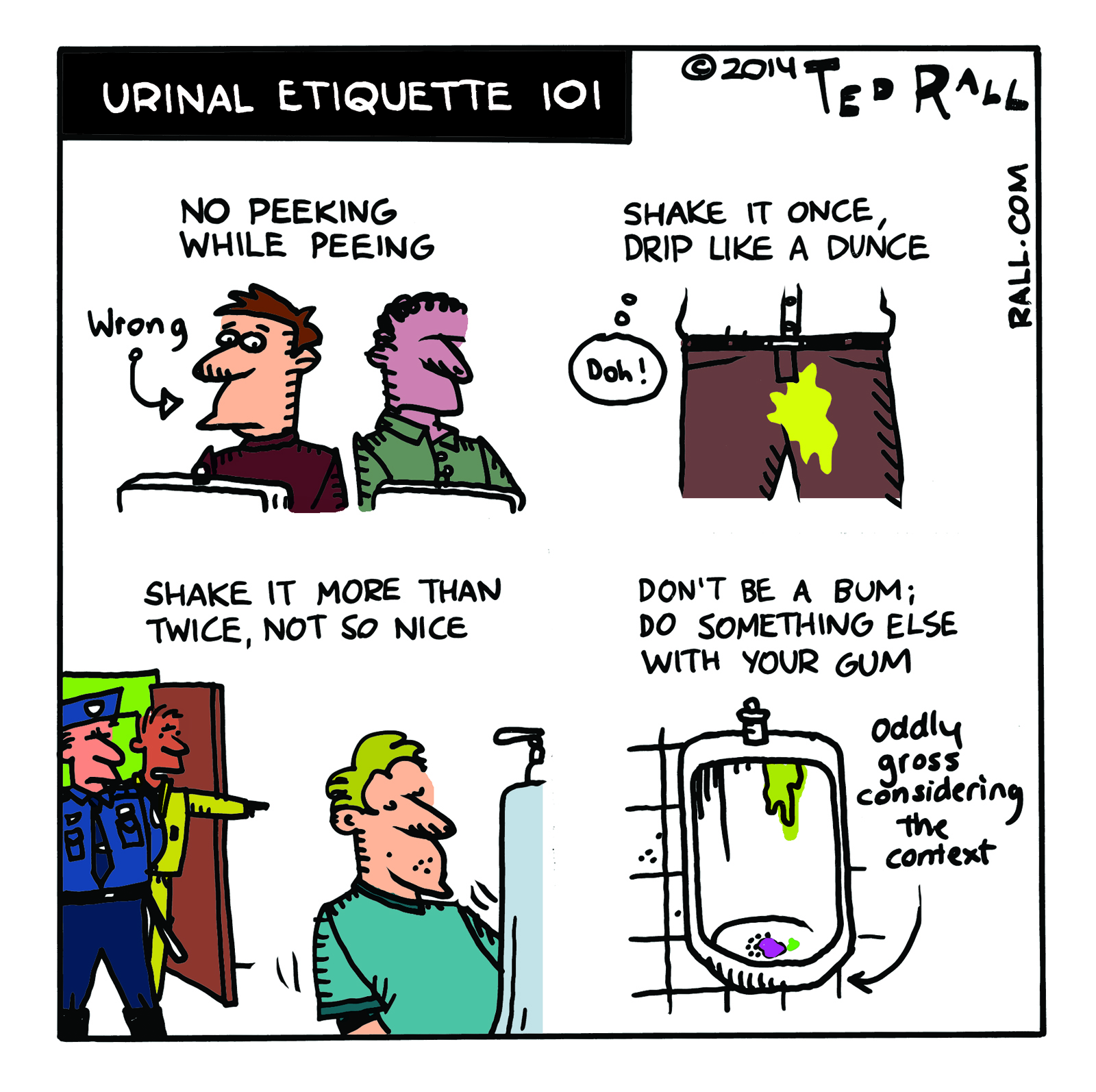 Urinal Etiquette