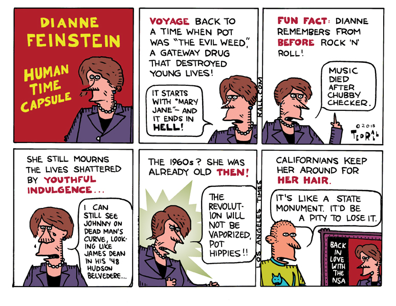 Dianne Feinstein, Human Time Capsule